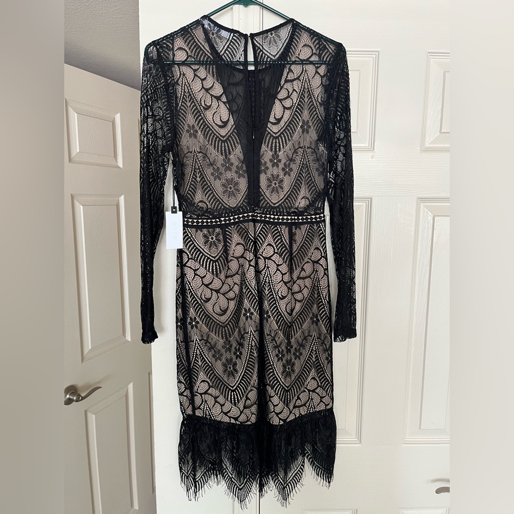 Black and tan dress size medium